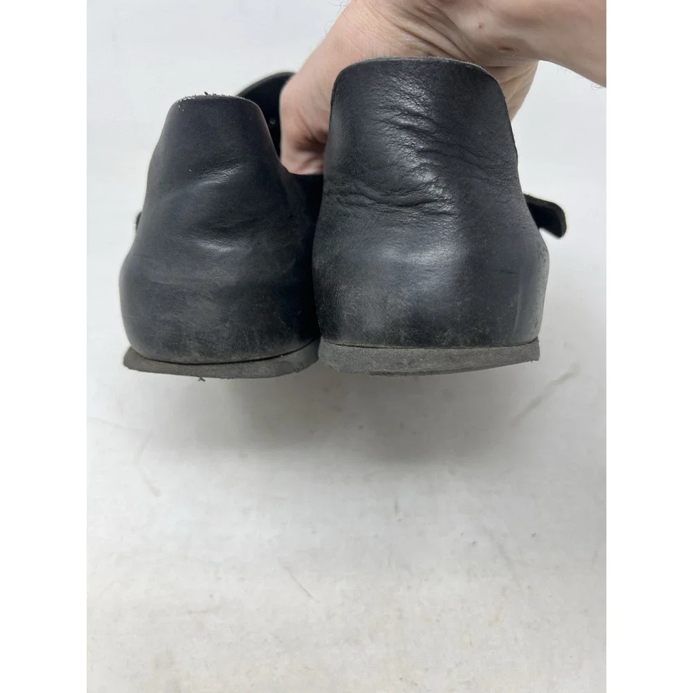 Birkenstock London Oiled Clogs Shoes Men's 44 EU (US 11-11.5) Black Leather